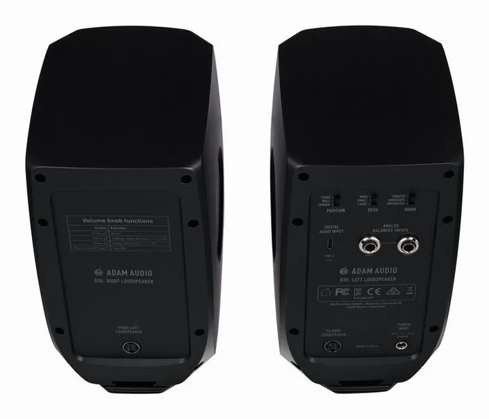 ADAM Audio D3V Black, widok 4