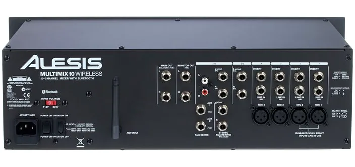 Alesis Multimix 10 Wireless, widok 4