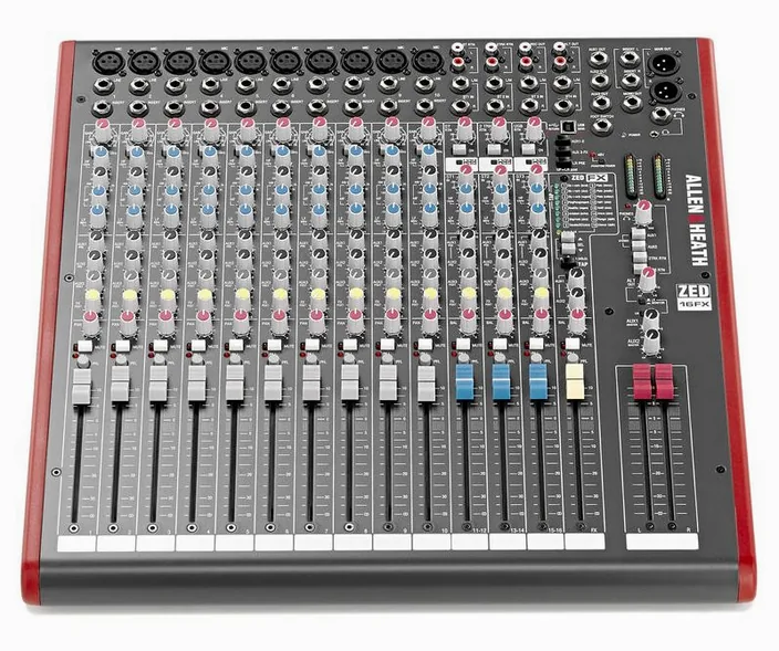 Allen & Heath ZED-16FX, widok 2