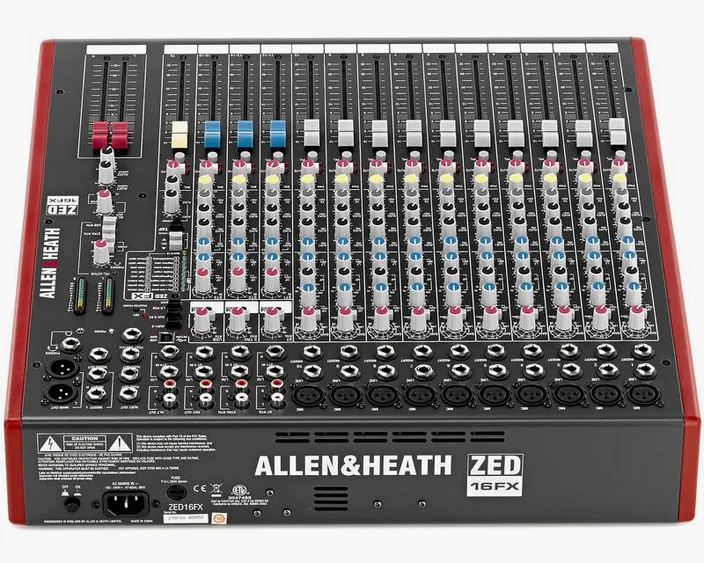 Allen & Heath ZED-16FX, widok 4