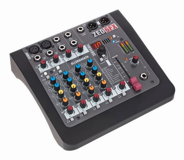 Allen & Heath ZED-6 FX, widok 3