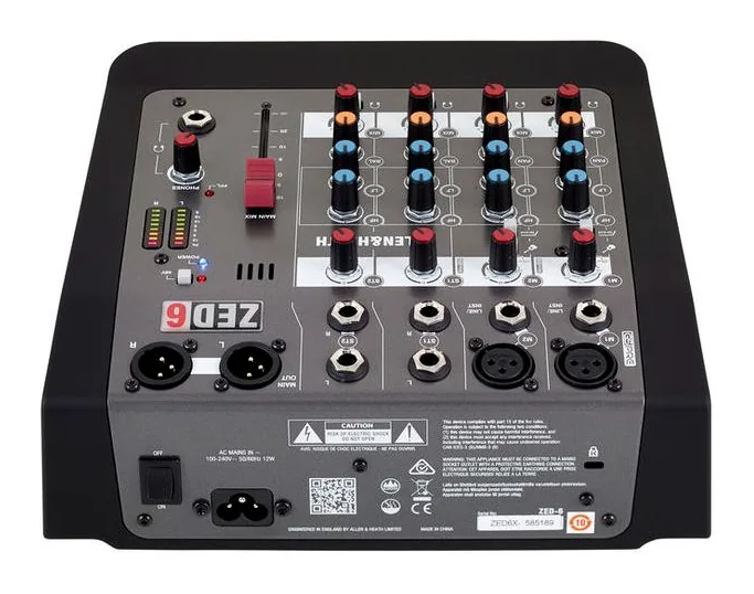 Allen & Heath ZED-6, widok 4