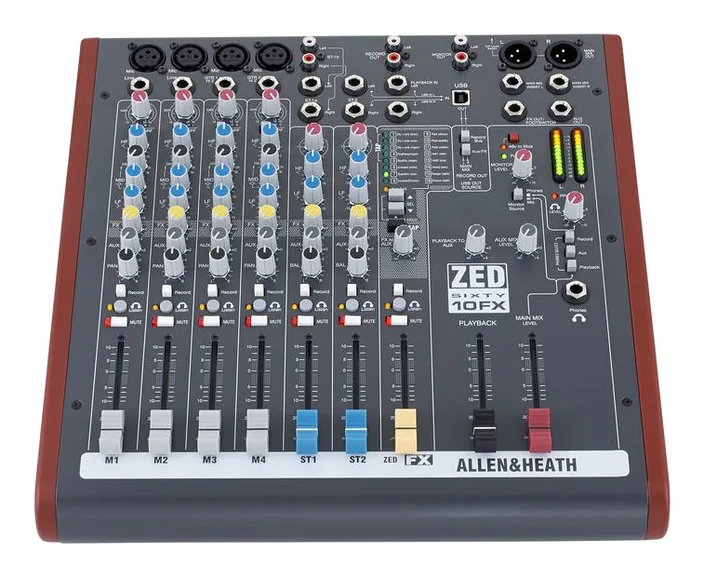 Allen & Heath ZED60-10FX, widok 2