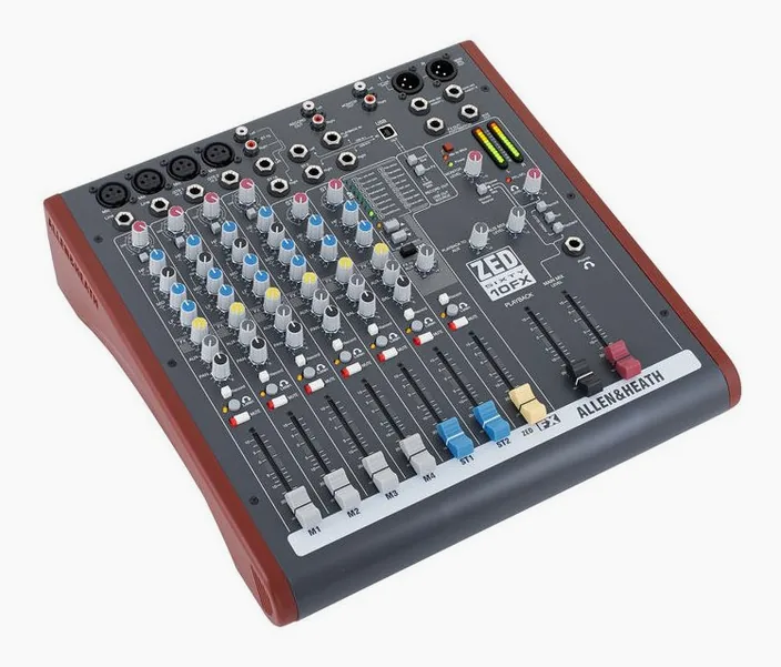 Allen & Heath ZED60-10FX, widok 3