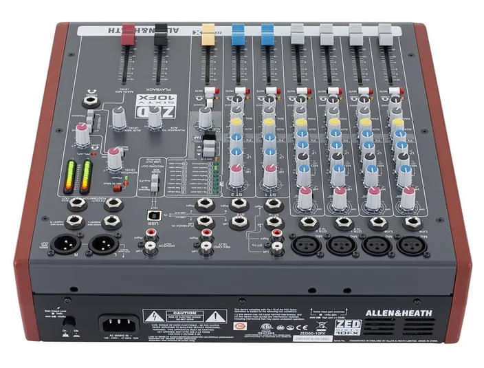 Allen & Heath ZED60-10FX, widok 4