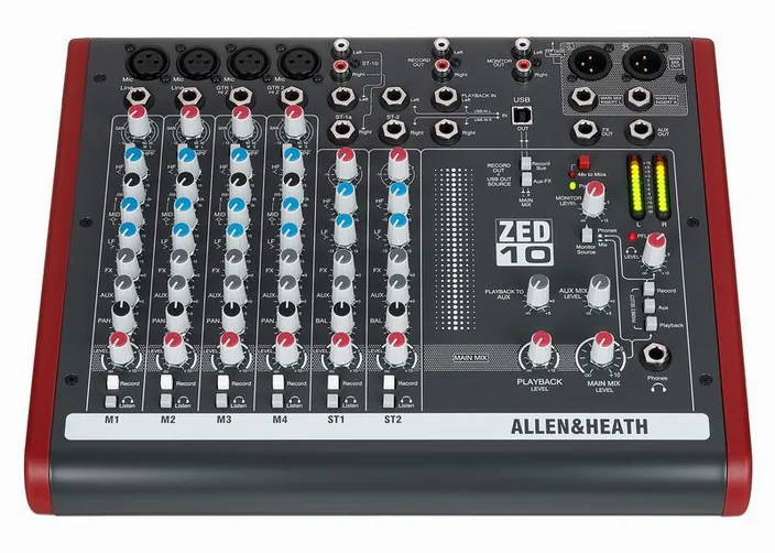Allen & Heath ZED-10, widok 2