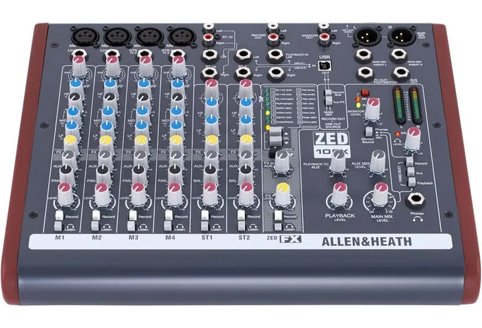 Allen & Heath ZED-10FX, widok 2