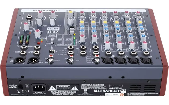 Allen & Heath ZED-10FX, widok 4