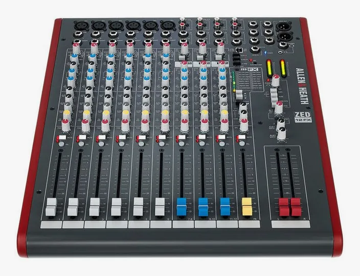 Allen & Heath ZED-12FX, widok 2