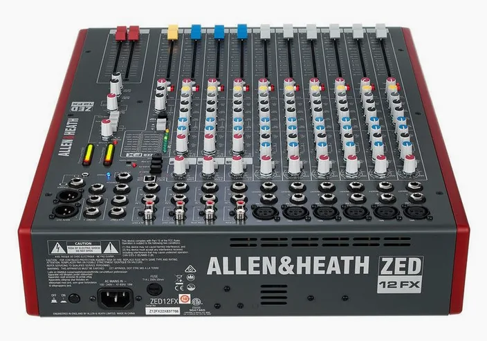 Allen & Heath ZED-12FX, widok 4