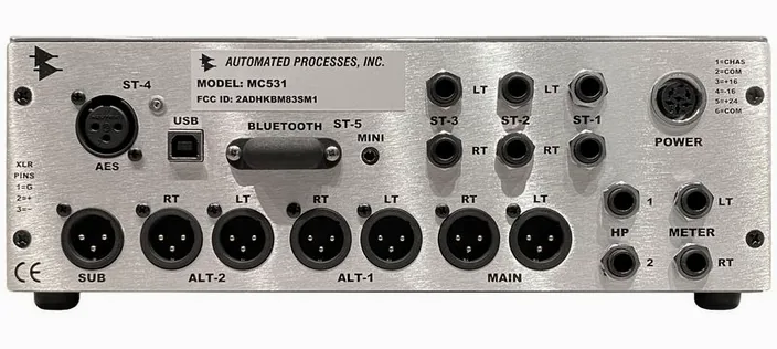 API Audio MC531 Monitor Controller, widok 3