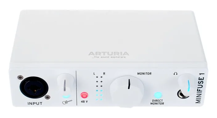 Arturia MiniFuse 1 White, widok 2
