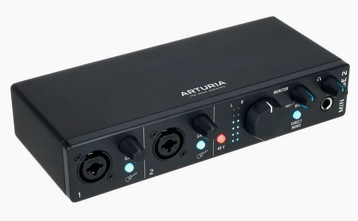 Arturia MiniFuse 2 Black, widok 3