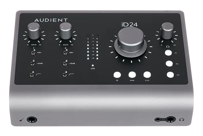 Audient iD24, widok 2