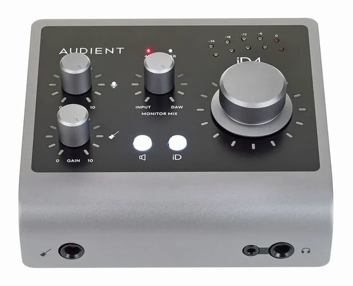 Audient iD4 MKII, widok 2