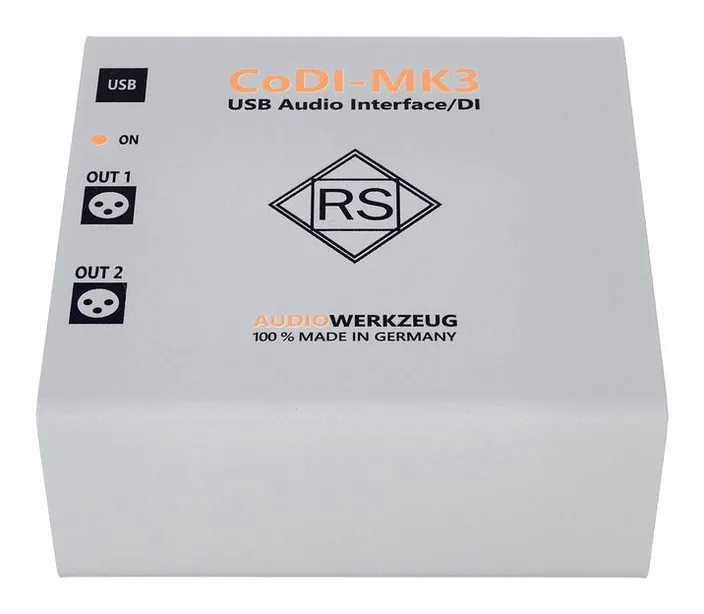 Audiowerkzeug CoDi MK3, widok 2