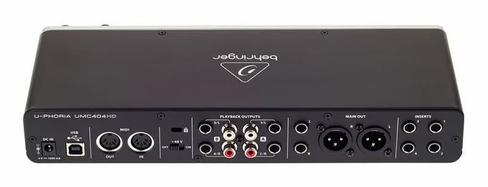 Behringer UMC404HD, widok 4