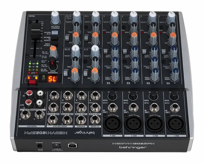 Behringer Xenyx 1202SFX, widok 4