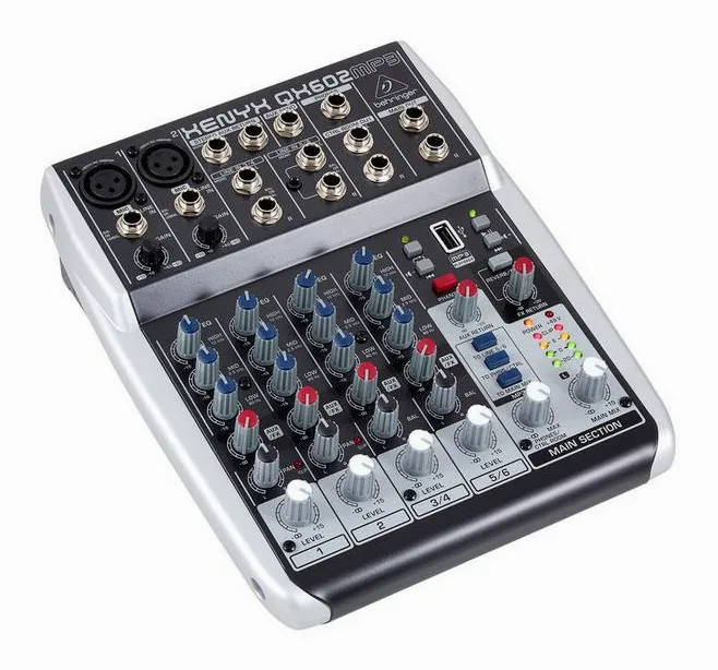 Behringer Xenyx QX602MP3, widok 3