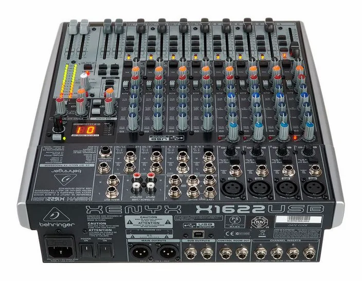 Behringer Xenyx X1622USB, widok 4
