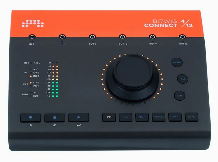 Bitwig Connect 4/12, widok 2
