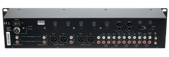 DAP-Audio IMIX-7.1, widok 4