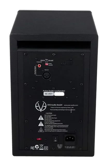 EVE Audio SC207 All Black, widok 4