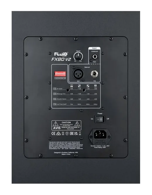 Fluid Audio FX80 V2, widok 4