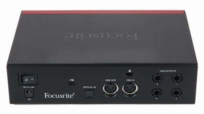 Focusrite Clarett+ 2Pre, widok 4