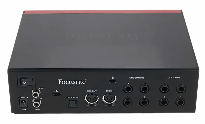 Focusrite Clarett+ 4Pre, widok 4
