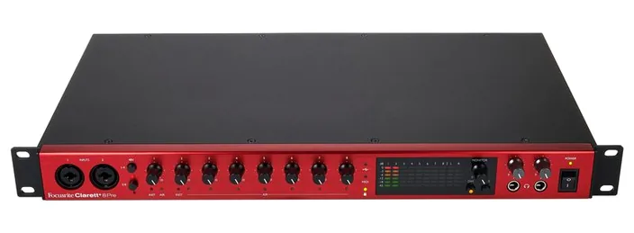 Focusrite Clarett+ 8Pre, widok 2