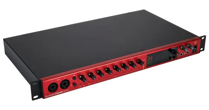 Focusrite Clarett+ 8Pre, widok 3