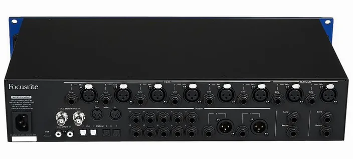 Focusrite ISA C8X, widok 4