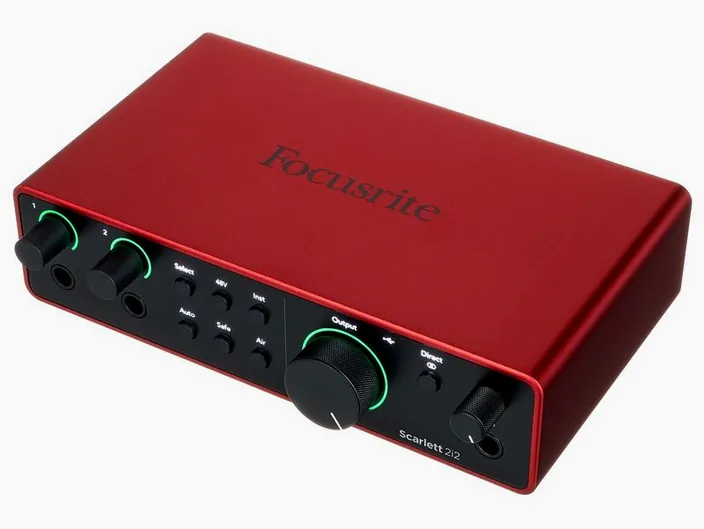 Focusrite Scarlett 2i2 Studio 4th Gen., widok 2