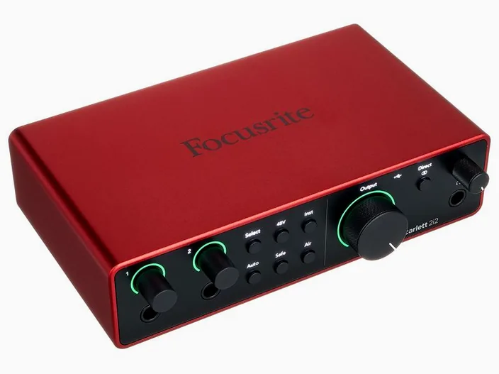 Focusrite Scarlett 2i2 Studio 4th Gen., widok 4