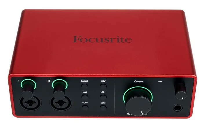 Focusrite Scarlett 4i4 4th Generation, widok 2