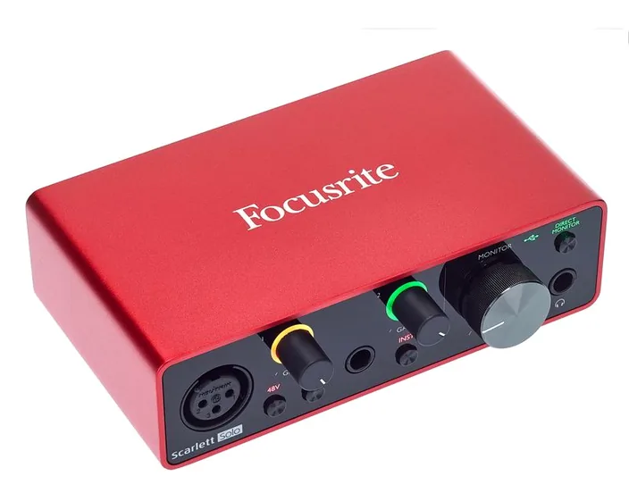 Focusrite Scarlett Solo 3rd Gen, widok 3