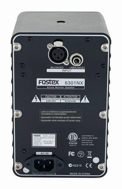 Fostex 6301NX, widok 4