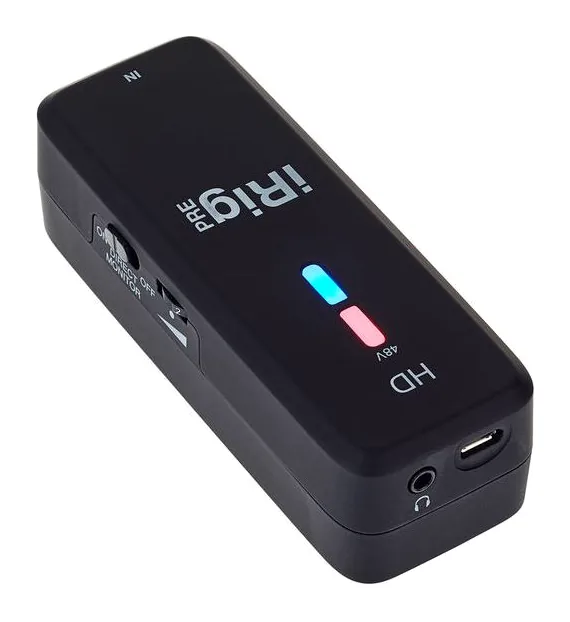 IK Multimedia iRig Pre HD, widok 3