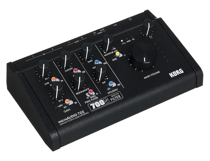 Korg microAUDIO 722, widok 3
