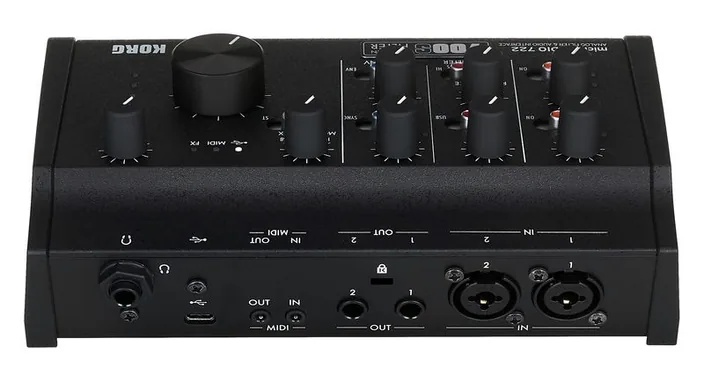 Korg microAUDIO 722, widok 4