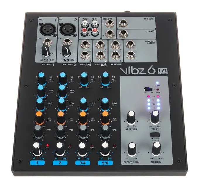 LD Systems VIBZ 6, widok 2