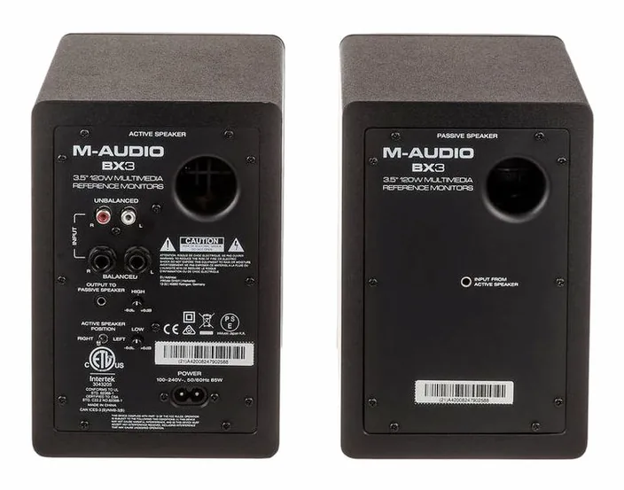 M-Audio BX3, widok 4