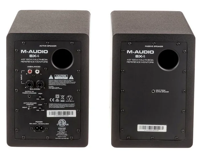 M-Audio BX4, widok 4