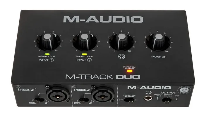 M-Audio M-Track DUO, widok 2