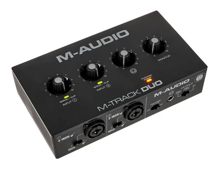 M-Audio M-Track DUO, widok 3