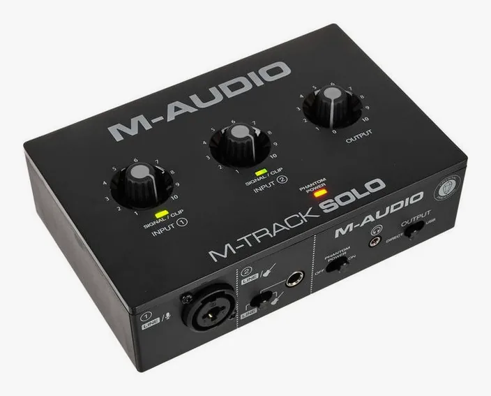 M-Audio M-Track Solo, widok 3