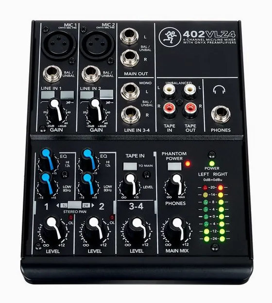 Mackie 402 VLZ4, widok 2