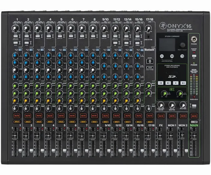 Mackie Onyx16, widok 2