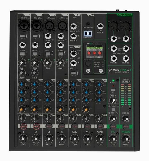 Mackie ProFX10v3+, widok 4